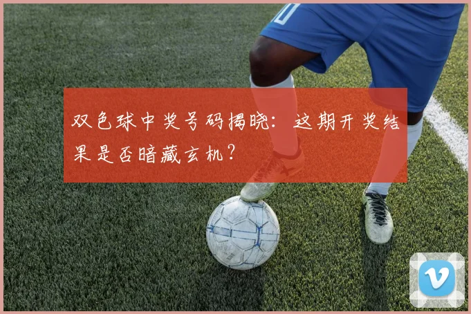 双色球中奖号码揭晓:这期开奖结果是否暗藏玄机?